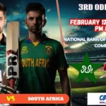 Pakistan vs South Africa, POT, Today Match Prediction