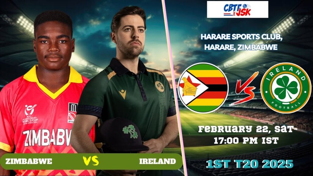 Zimbabwe vs Ireland, IRE vs ZIM 2025, Today Match Prediction