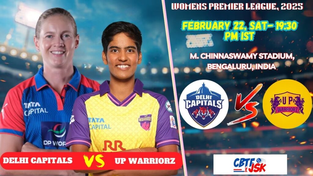 Delhi Capitals Women vs UP Warriorz Women, WPLT20, Today Match Prediction