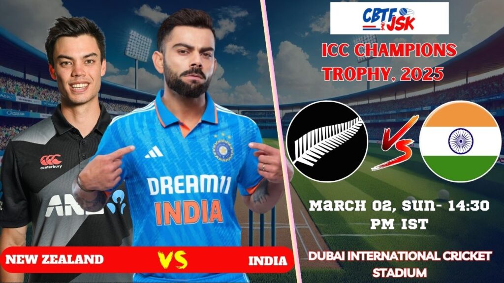 New Zealand vs India, ICCCT, Today Match Prediction