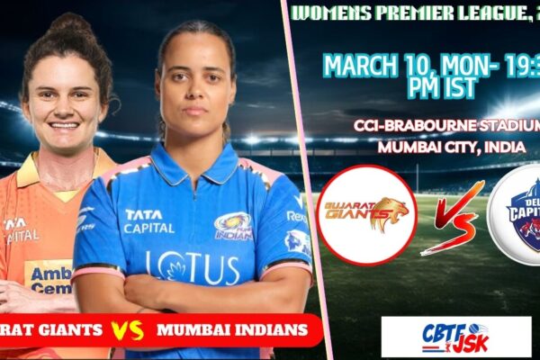 Mumbai Indians Women vs Gujarat Giants Women, WPLT20, Today Match Prediction