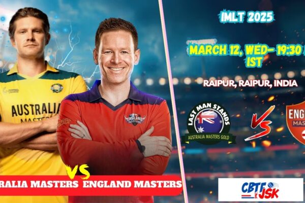 England Masters vs Australia Masters, IMLT, Today Match Prediction