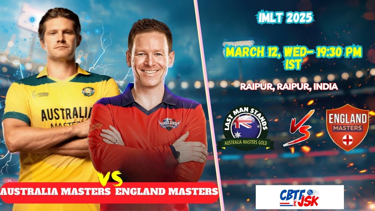 England Masters vs Australia Masters, IMLT, Today Match Prediction