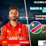 Canada vs Namibia, ICCCWCLT, Today Match Prediction