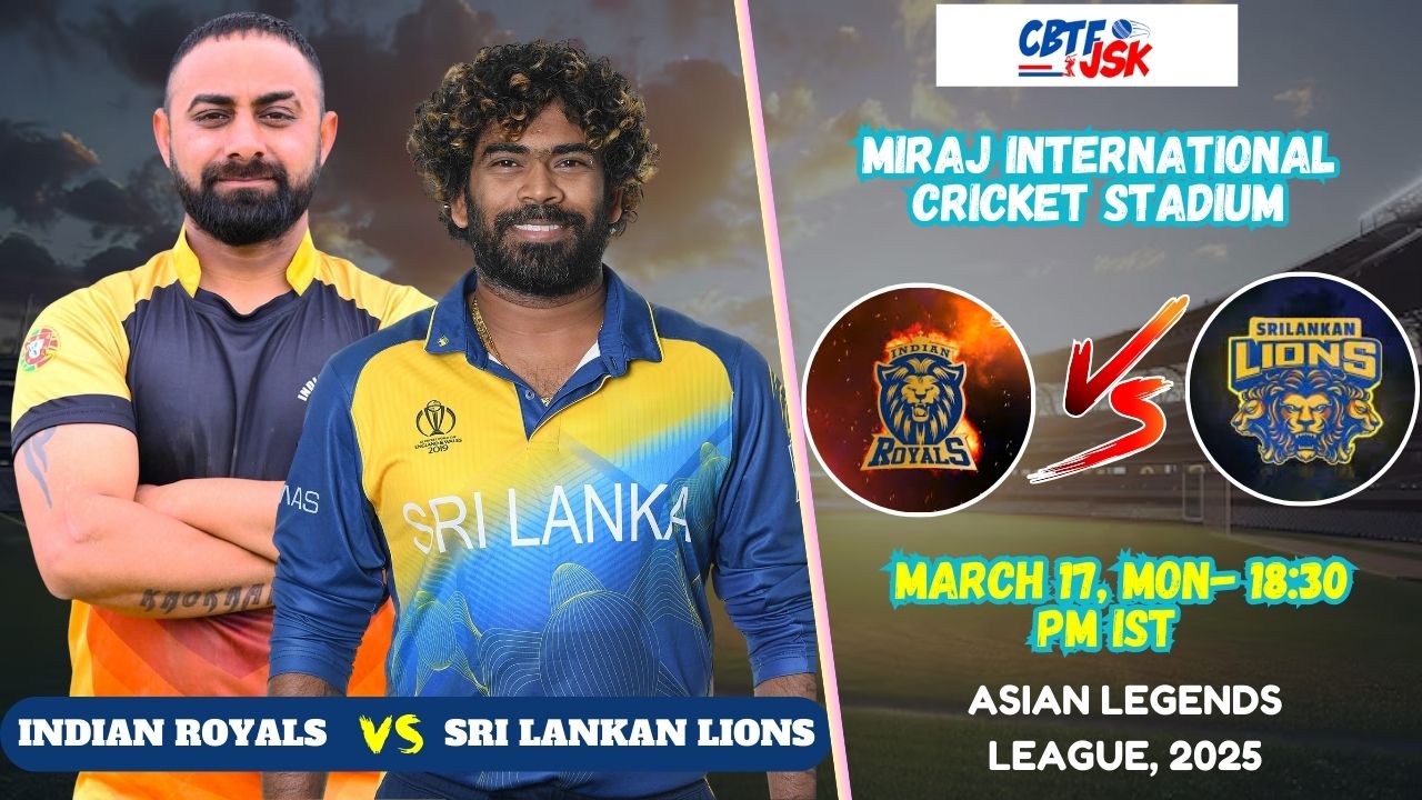 Sri Lankan Lions vs Indian Royals, ALL, Today Match Prediction