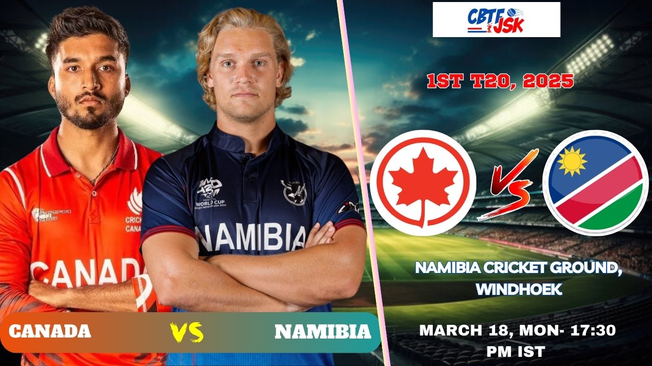 Namibia vs Canada, NAM vs CAN 2025, Today Match Prediction