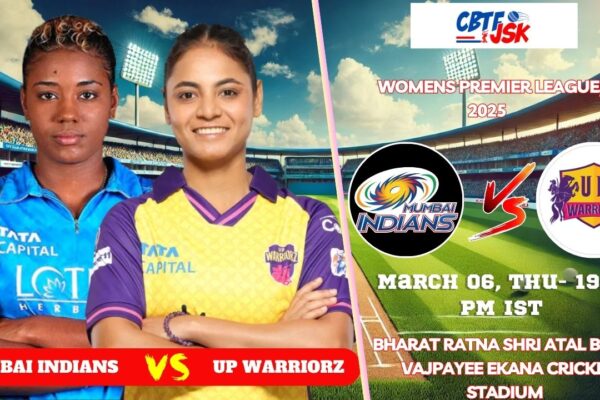 UP Warriorz Women vs Mumbai Indians Women, WPLT20, Today Match Prediction