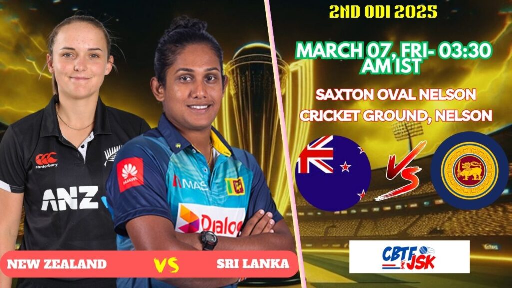 New Zealand Women vs Sri Lanka Women, NZ-W vs SL-W , Today Match Prediction