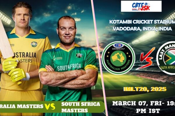 Australia Masters vs South Africa Masters, IMLT, Today Match Prediction