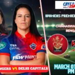 Royal Challengers Bangalore Women vs Delhi Capitals Women, WPLT20, Today Match Prediction