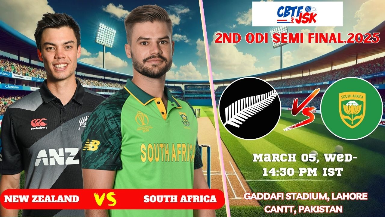 South Africa vs New Zealand, ICCCT, Today Match Prediction