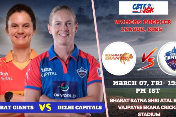 Gujarat Giants Women vs Delhi Capitals Women, WPLT20, Today Match Prediction