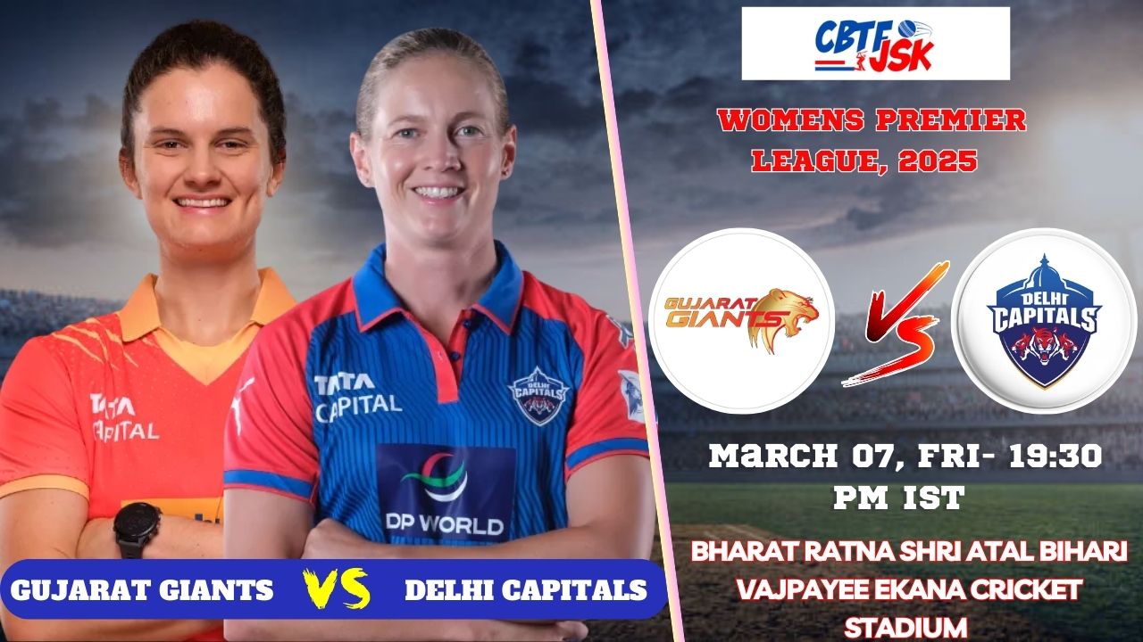 Gujarat Giants Women vs Delhi Capitals Women, WPLT20, Today Match Prediction