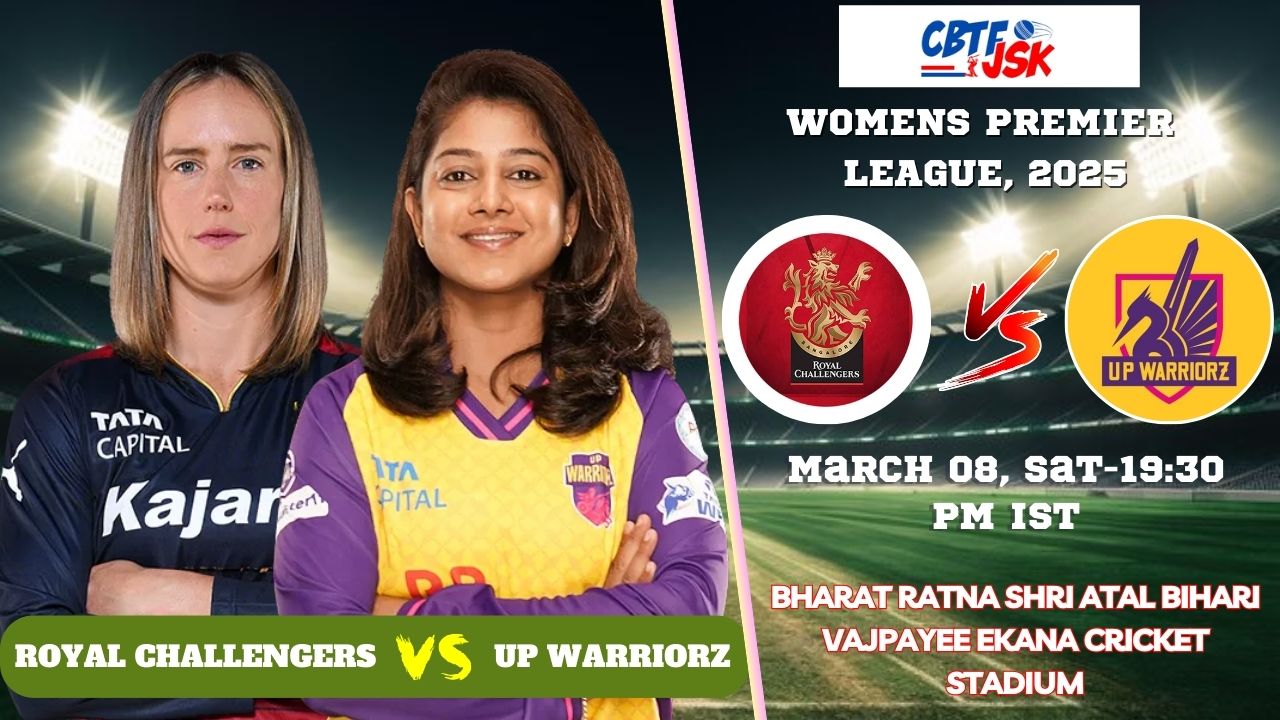 UP Warriorz Women vs Royal Challengers Bangalore Women, WPLT20, Today Match Prediction