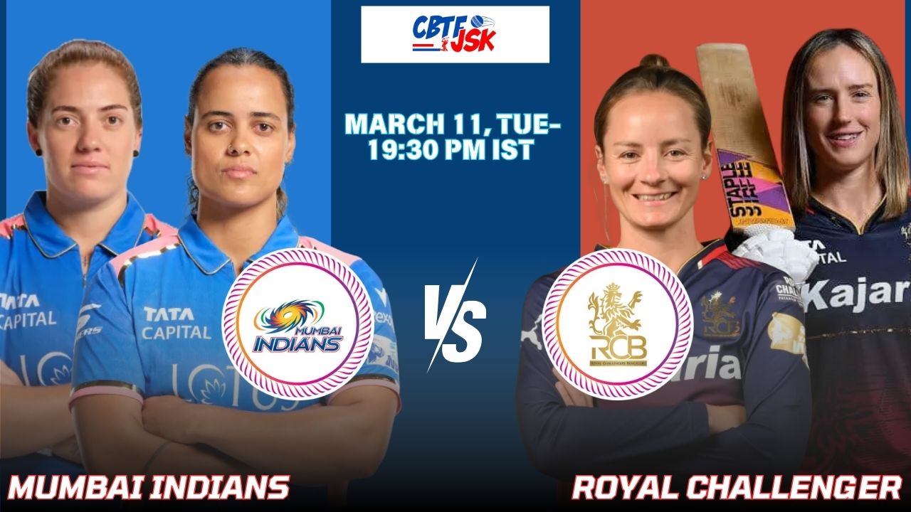 Mumbai Indians Women vs Royal Challengers Bangalore Women, WPLT20, Today Match Prediction