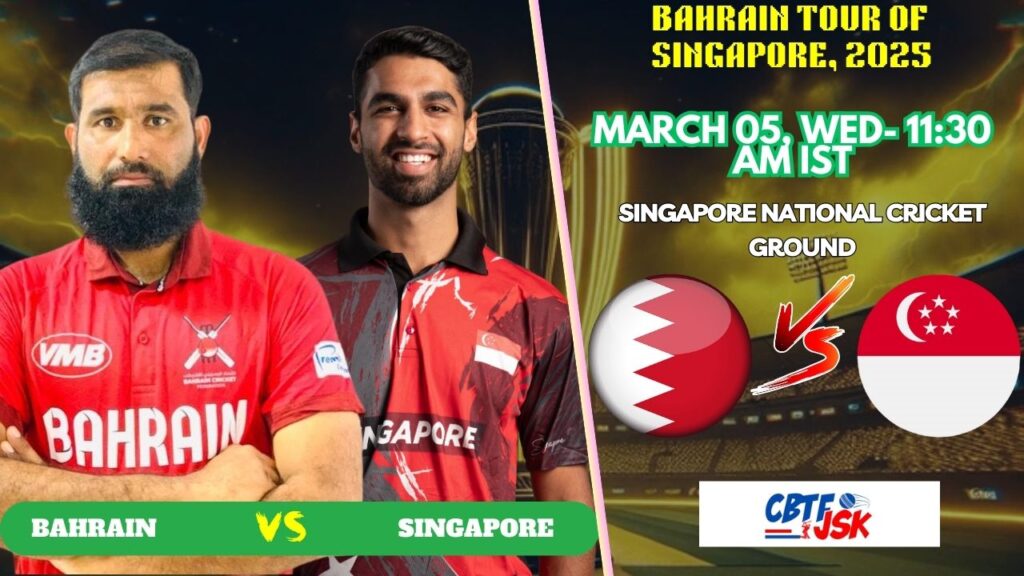 Singapore vs Bahrain, SIN vs BHN 2025, Today Match Prediction