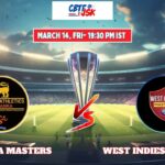 Sri Lanka Masters vs West Indies Masters, IMLT, Today Match Prediction