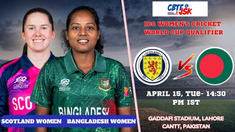Scotland Women vs Bangladesh Women, IWCWCQ, Today Match Prediction