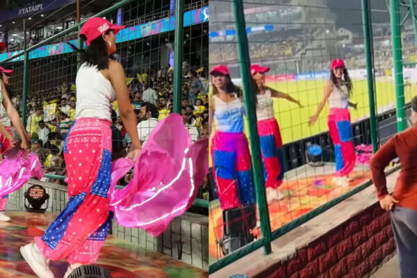 Fan goes wild imitating cheerleaders during IPL match, police steps in – WATCH | Cricket News Fan goes wild imitating cheerleaders during IPL match, police steps in - WATCH | Cricket News