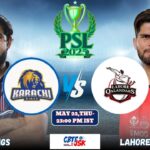 Lahore Qalandars vs Karachi Kings, PSLT20, Today Match Prediction