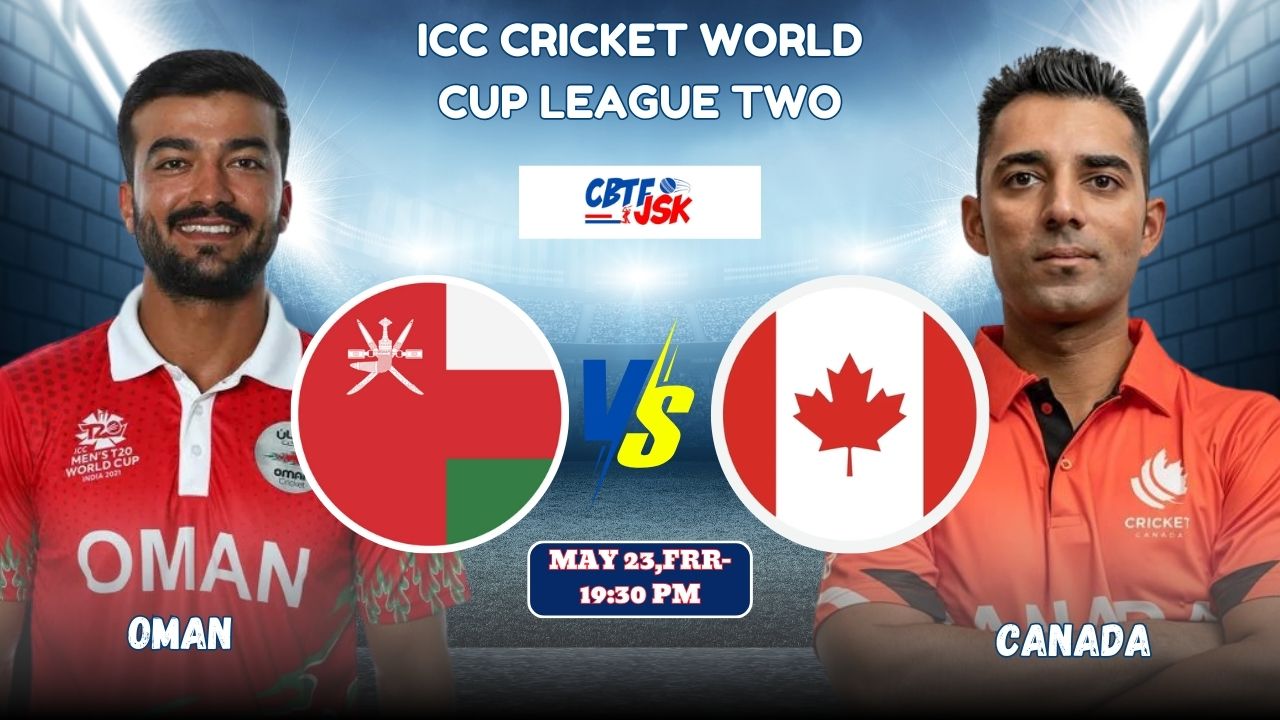 Oman vs Canada, ICCCWCLT, Today Match Prediction