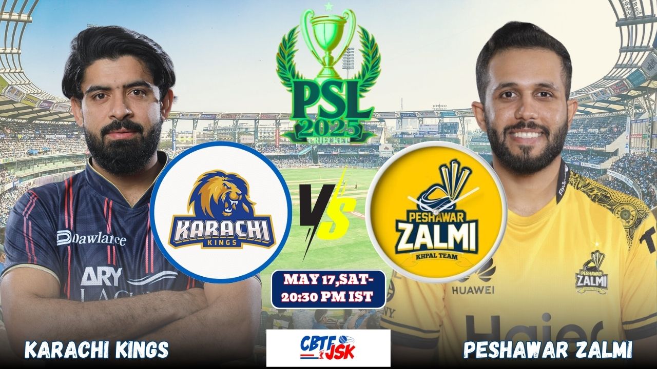 Peshawar Zalmi vs Karachi Kings, PSLT20, Today Match Prediction