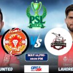 Islamabad United vs Lahore Qalandars, PSLT20, Today Match Prediction