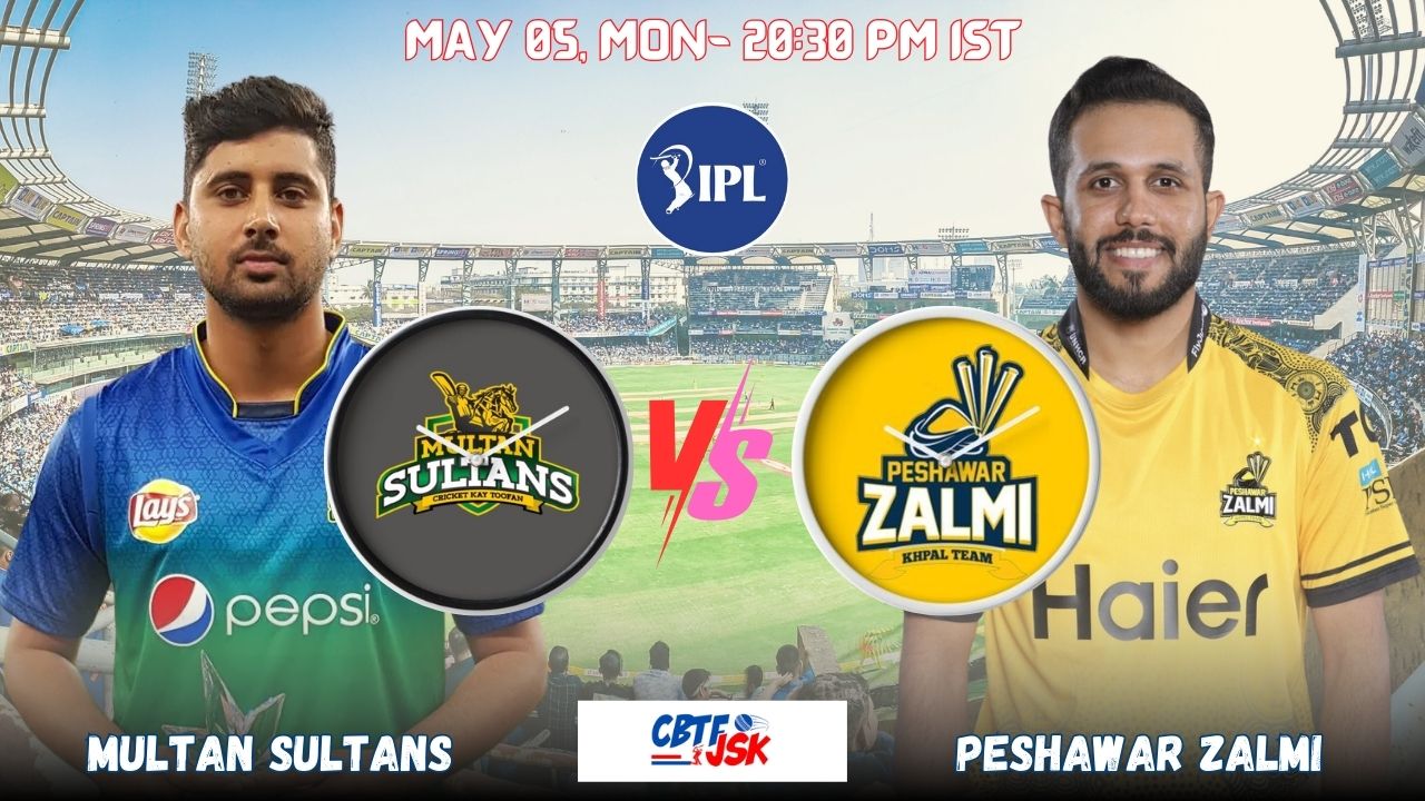 Multan Sultans vs Peshawar Zalmi, PSLT20, Today Match Prediction