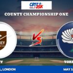 Surrey vs Yorkshire, County Championship One, Today Match Prediction