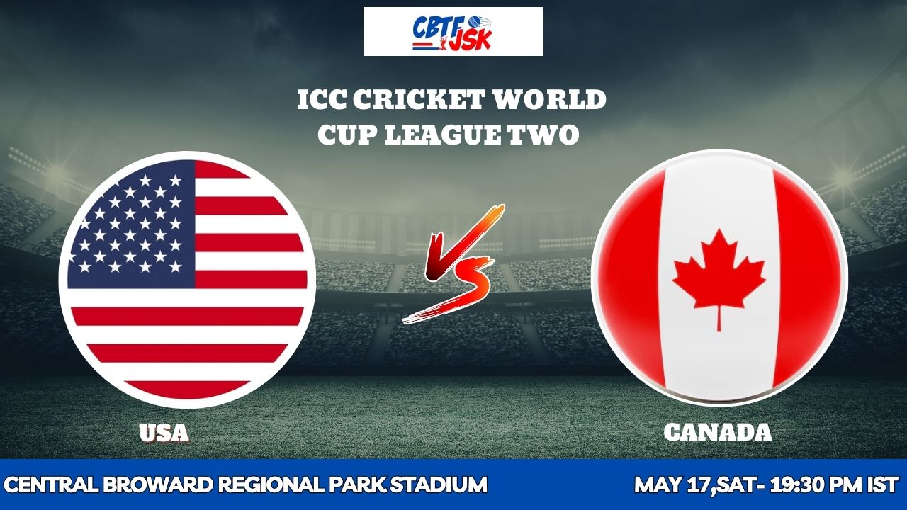 United States of America vs Canada, ICCCWCLT, Today Match Prediction