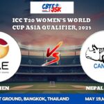 Nepal Women vs United Arab Emirates Women, ICCT20_WWCASQ_2025, Today Match Prediction