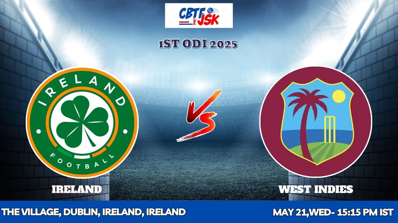 Ireland vs West Indies, IRE vs WI , Today Match Prediction