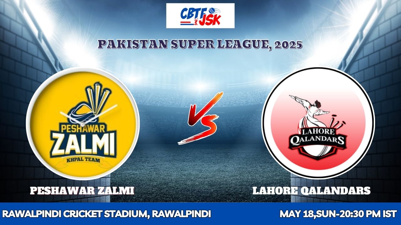 Peshawar Zalmi vs Lahore Qalandars, PSLT20, Today Match Prediction