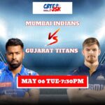Mumbai Indians vs Gujarat Titans, IPLT20, Today Match Prediction