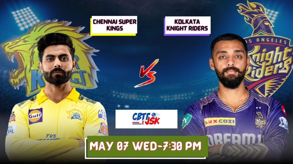 Kolkata Knight Riders vs Chennai Super Kings, IPLT20, Today Match Prediction