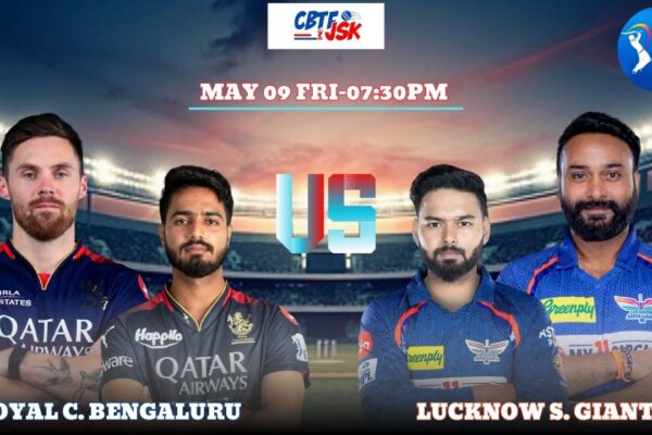 Lucknow Super Giants vs Royal Challengers Bengaluru, IPLT20, Today Match Prediction Lucknow Super Giants vs Royal Challengers Bengaluru, IPLT20, Today Match Prediction