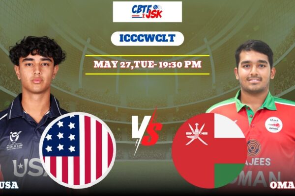 United States of America vs Oman, ICCCWCLT, Today Match Prediction