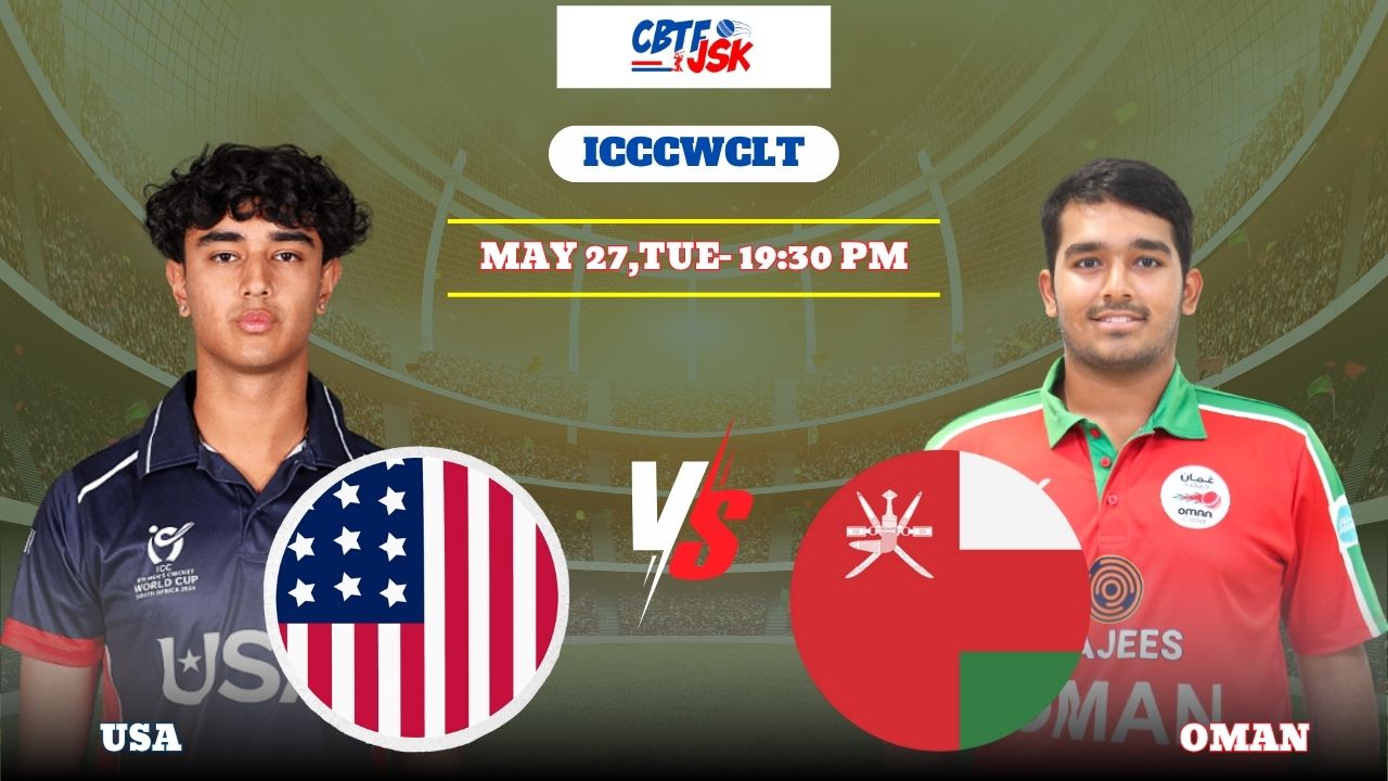 United States of America vs Oman, ICCCWCLT, Today Match Prediction