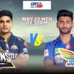 Gujarat Titans vs Lucknow Super Giants, IPLT20, Today Match Prediction