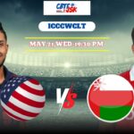 United States of America vs Oman, ICCCWCLT, Today Match Prediction
