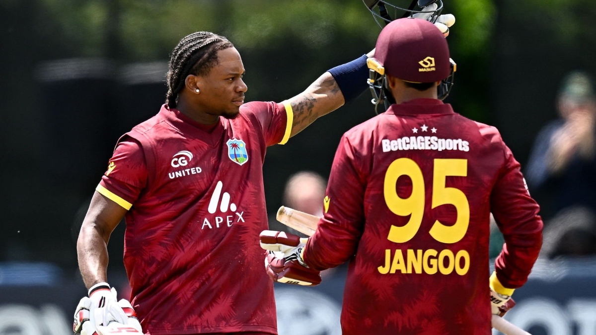 Keacy Carty slams 170 to guide West Indies to ODI series-levelling win against Ireland