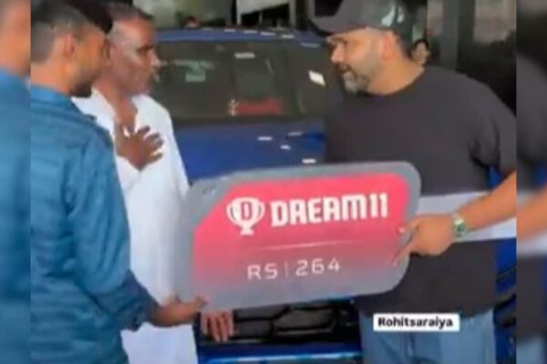 Rohit Sharma Gifts His Iconic Lamborghini Urus To Fantasy Cricket Winner. Watch Rohit Sharma Gifts His Iconic Lamborghini Urus To Fantasy Cricket Winner. Watch