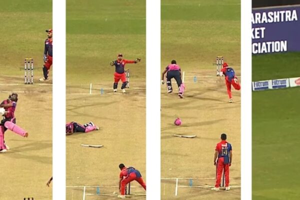 Batters collide into each other mid-pitch, fielders miss run outs, Rahul Tripathi gifts overthrow; unreal scenes: Watch Batters collide into each other mid-pitch, fielders miss run outs, Rahul Tripathi gifts overthrow; unreal scenes: Watch