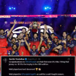 'Fitting that jersey No 18 lifts the trophy': Sachin Tendulkar congratulates RCB for IPL triumph | Cricket News