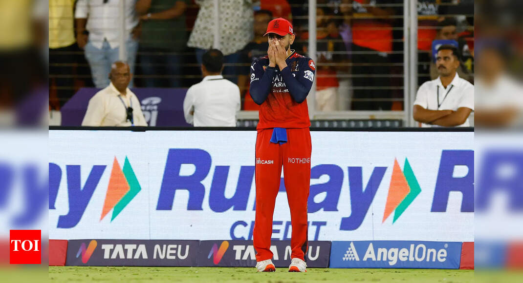 'Let me speak...': Virat Kohli struggles to speak as Bengaluru crowd goes crazy during IPL title celebrations | Cricket News