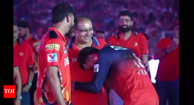 Virat Kohli’s gesture to Shreyas Iyer’s father wins hearts after RCB’s historic IPL triumph – Watch | Cricket News
