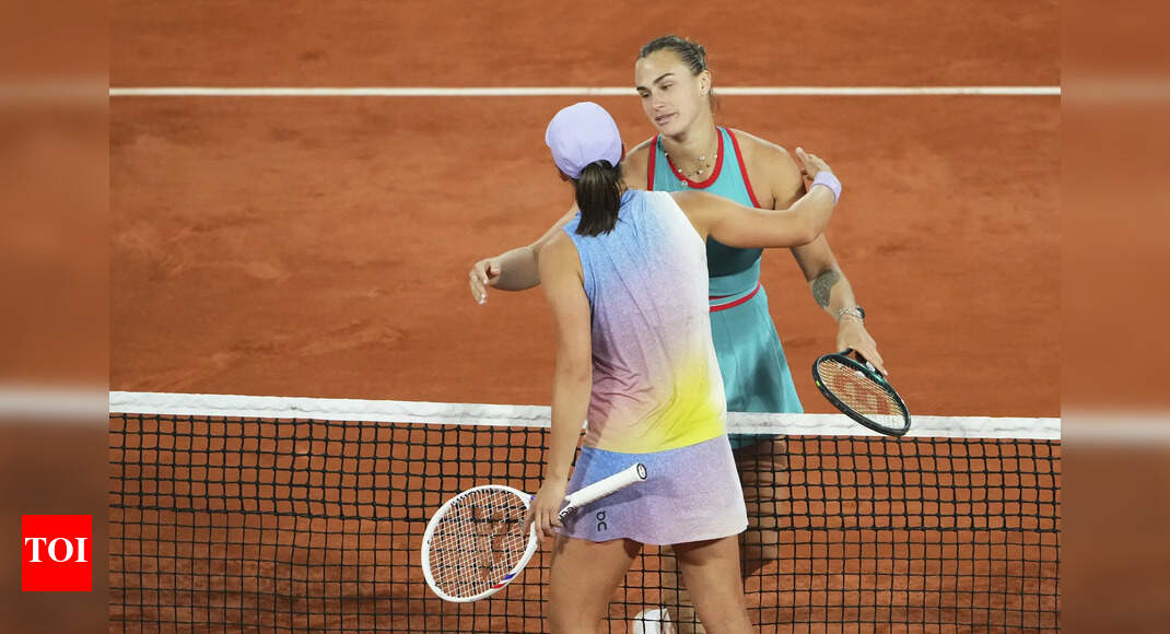 French Open 2025: Aryna Sabalenka ends Iga Swiatek's winning streak, reaches first Roland Garros final | Tennis News
