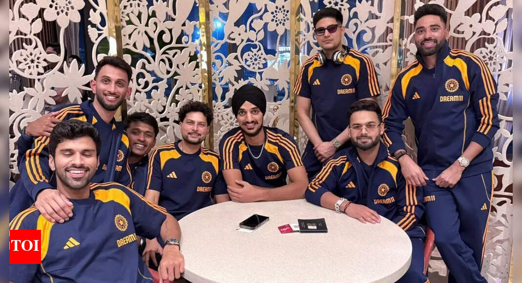 Watch: Indian cricket team departs for England; heralds start of new era | Cricket News