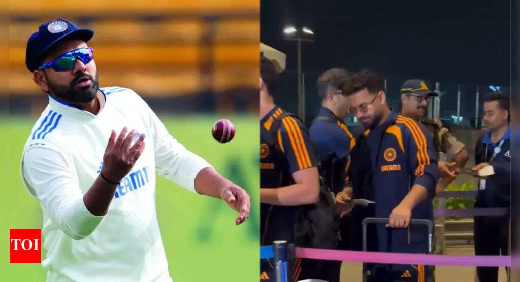 'Where is Rohit Sharma?': Rishabh Pant jokes in response at airport; Indian team departs for England | Cricket News
