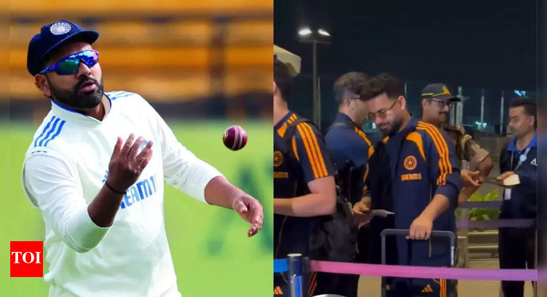 'Where is Rohit Sharma?': Rishabh Pant jokes in response at airport; Indian team departs for England | Cricket News
